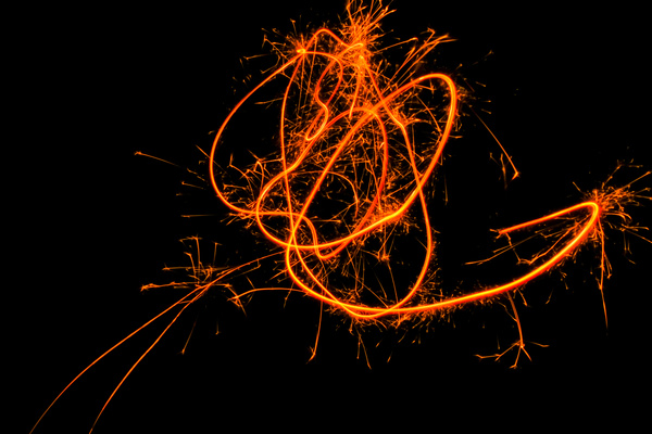 Abstract firework background HD picture 06