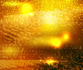 Abstract golden pattern vector design 10