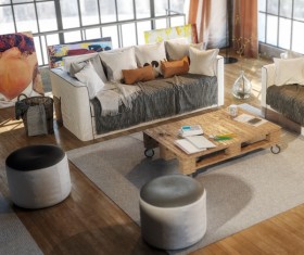 Apartment design renderings HD picture 11