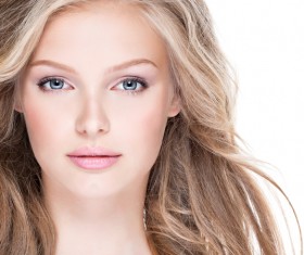 Beautiful happy woman with dragon curly HD picture 07