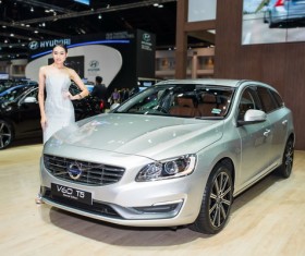 Beauty car models Stock Photo