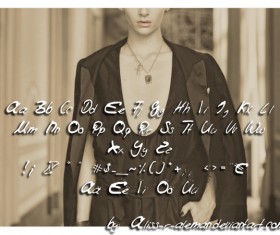 Bill Kaulitzs handwriting Font