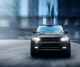 Black high-end cars HD picture 02