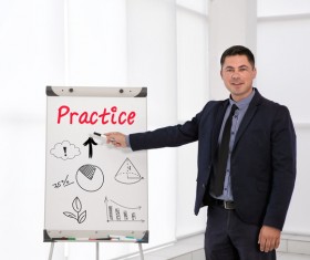 Business trainer Stock Photo 03