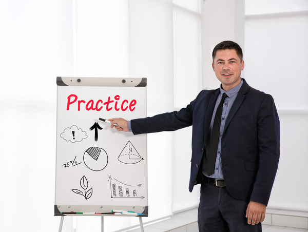 Business trainer Stock Photo 03