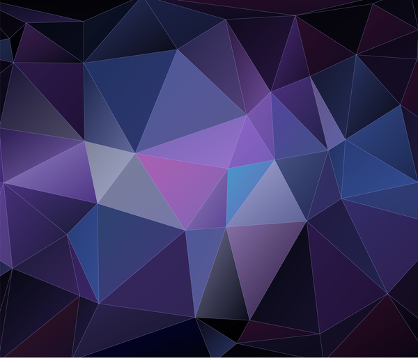 Complicated polygon geometric background vector 03