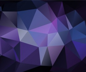 Complicated polygon geometric background vector 04