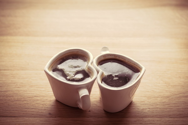 Couple coffee mug HD picture