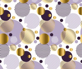 Cricle pattern seamless vector