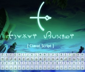 Crystal Chronicle font