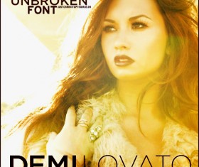 Demi Lovato font