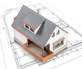 Design of the house model HD picture