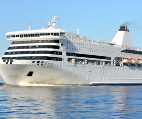 Different Cruise Ships Stock Photo 01