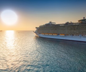 Different Cruise Ships Stock Photo 02
