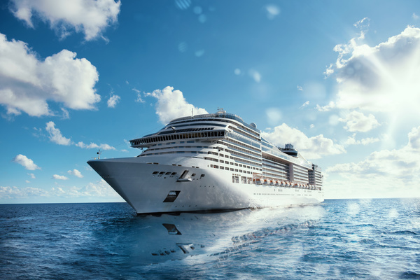 Different Cruise Ships Stock Photo 03