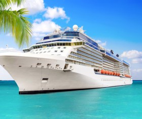 Different Cruise Ships Stock Photo 04