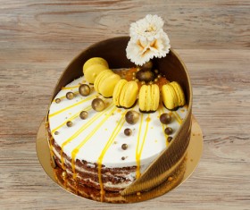 Different shape delicious cake Stock Photo 06