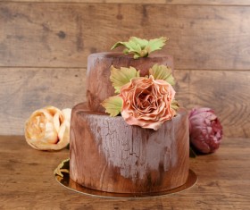 Different shape delicious cake Stock Photo 08