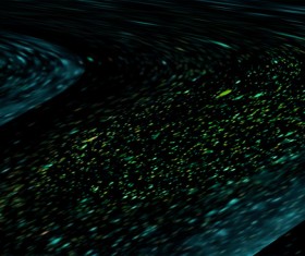 Dim spiral galaxy Stock Photo