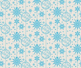 Elegant christmas pattern template seamless vector 06
