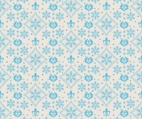 Elegant christmas pattern template seamless vector 08