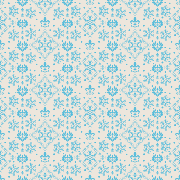Elegant christmas pattern template seamless vector 08