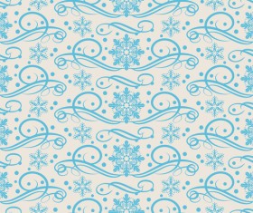 Elegant christmas pattern template seamless vector 09