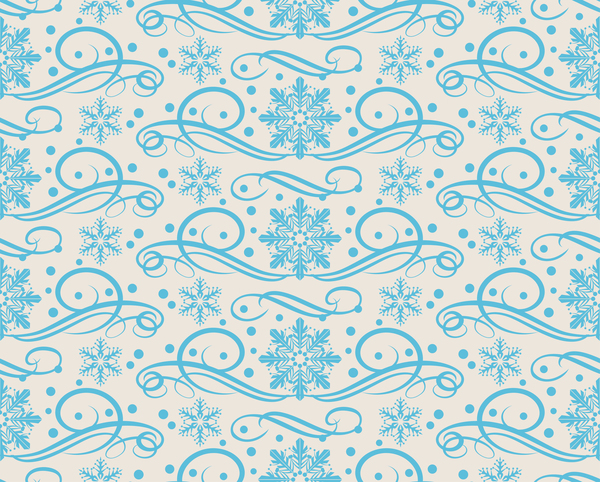 Elegant christmas pattern template seamless vector 09