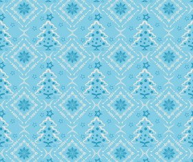Elegant christmas pattern template seamless vector 10