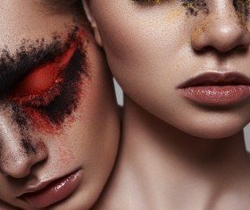 Fashion Female Models with Beauty Makeup HD picture 01