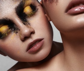 Fashion Female Models with Beauty Makeup HD picture 02