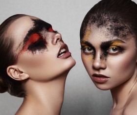 Fashion Female Models with Beauty Makeup HD picture 03