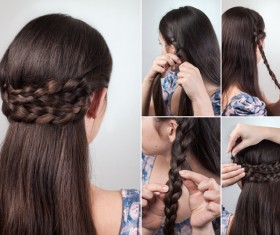 Fashion female hair styling HD pictures 03