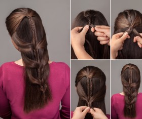 Fashion female hair styling HD pictures 04