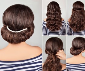 Fashion female hair styling HD pictures 06