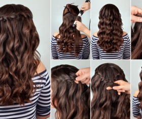 Fashion female hair styling HD pictures 07