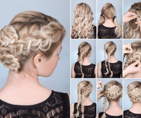 Fashion female hair styling HD pictures 11