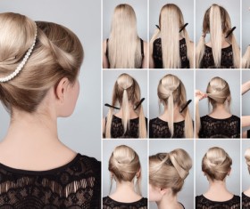 Fashion female hair styling HD pictures 12