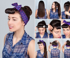 Fashion female hair styling HD pictures 16