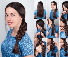 Fashion female hair styling HD pictures 17