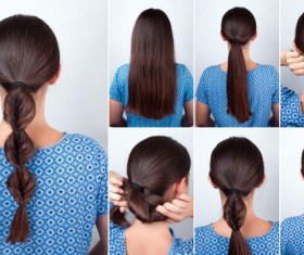 Fashion female hair styling HD pictures 20