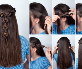Fashion female hair styling HD pictures 21