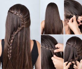 Fashion female hair styling HD pictures 22