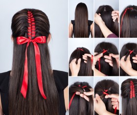 Fashion female hair styling HD pictures 26