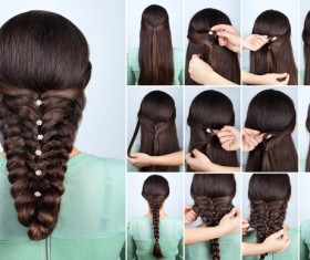 Fashion female hair styling HD pictures 28