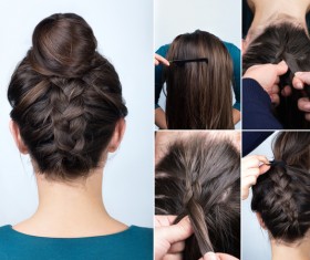 Fashion female hair styling HD pictures 30