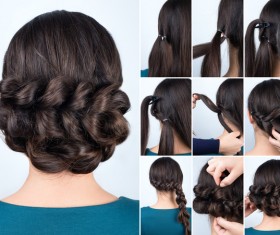 Fashion female hair styling HD pictures 33