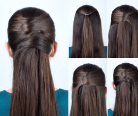 Fashion female hair styling HD pictures 35