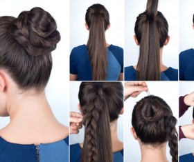 Fashion female hair styling HD pictures 37