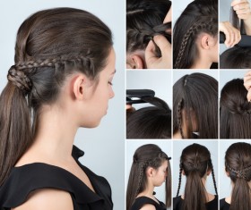 Fashion female hair styling HD pictures 39